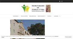Desktop Screenshot of familiayvidaoa.org