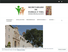 Tablet Screenshot of familiayvidaoa.org